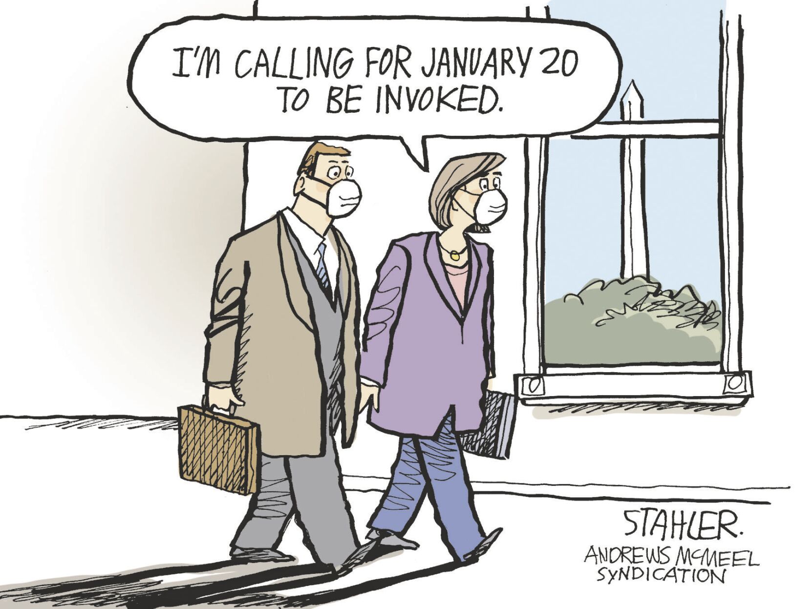 The latest editorial cartoon